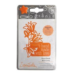 Tonic Studios Essentials Handmade with Love Die